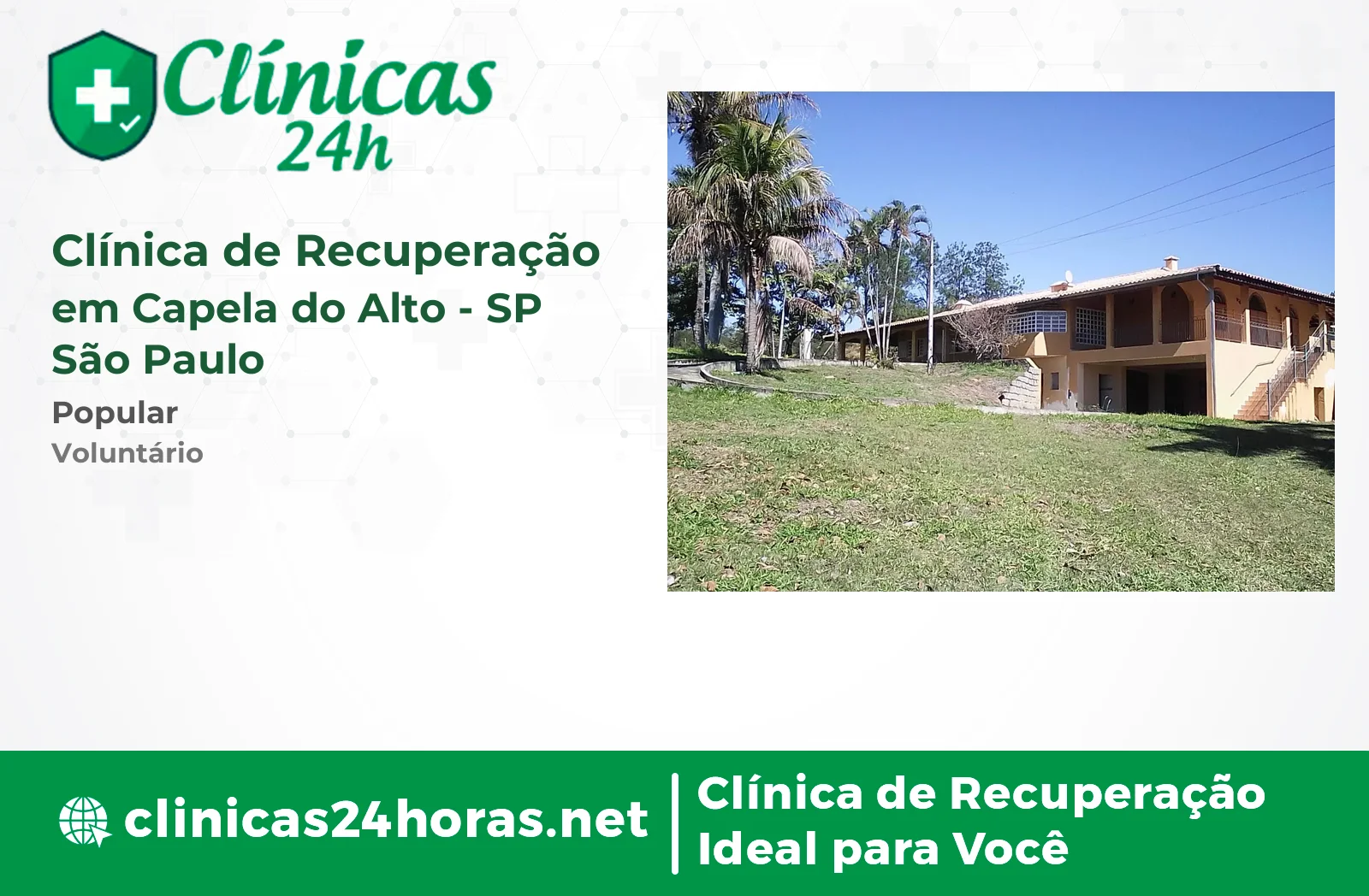 Clínica de Recuperação em Capela do Alto Masculina-4