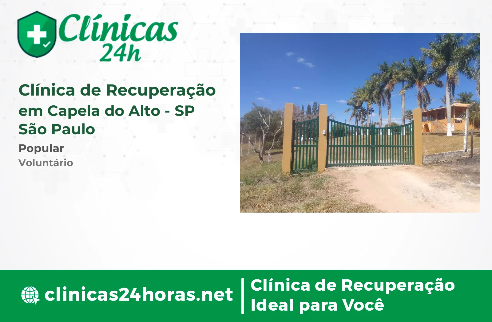 Clínica de Recuperação em Capela do Alto Masculina-4 4