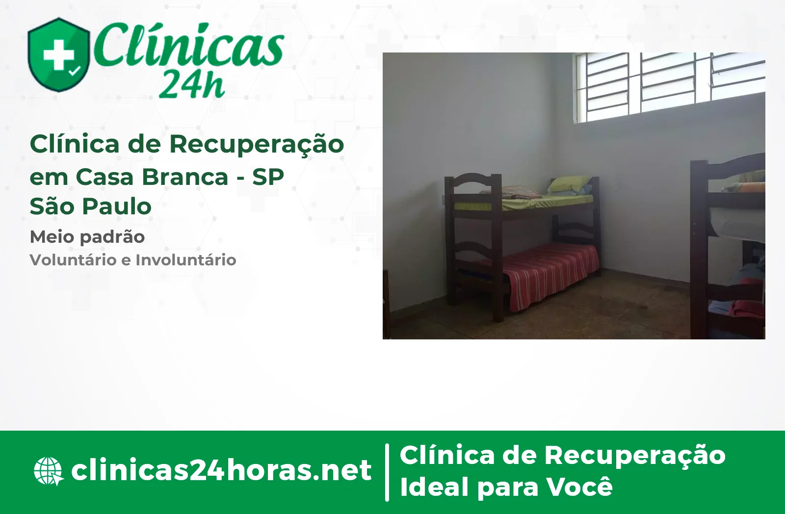 Clínica de Recuperação em Casa Branca Masculina 4