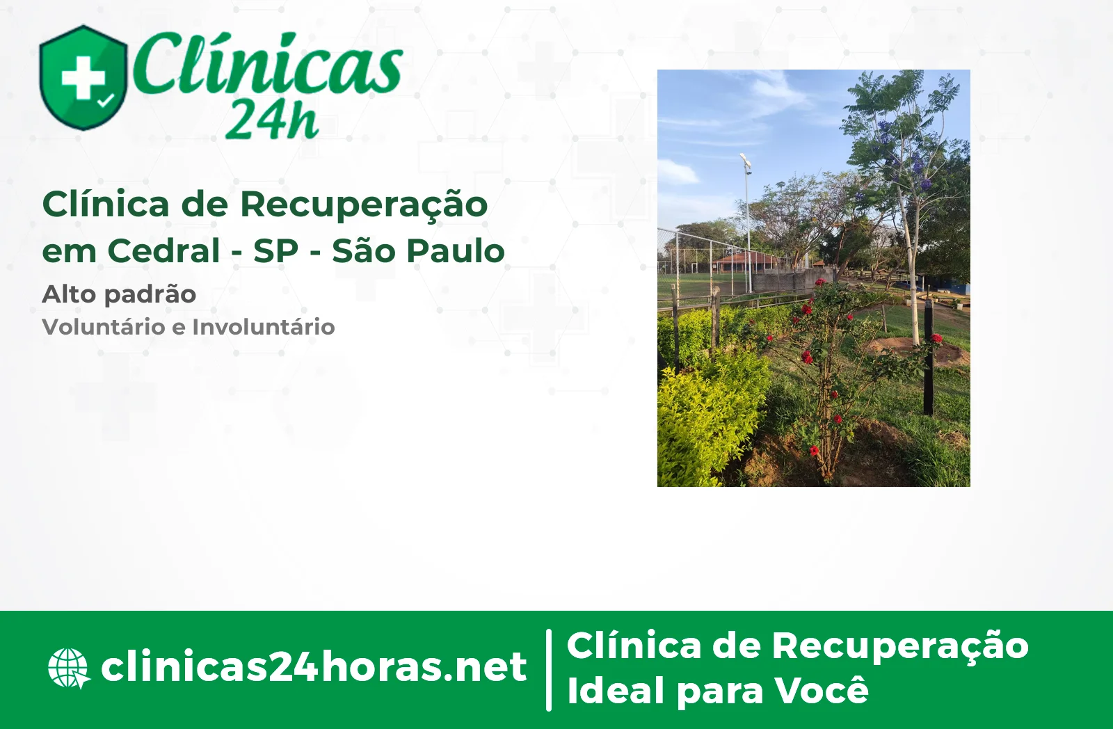 Clínica de Recuperação em Cedral Masculina 4