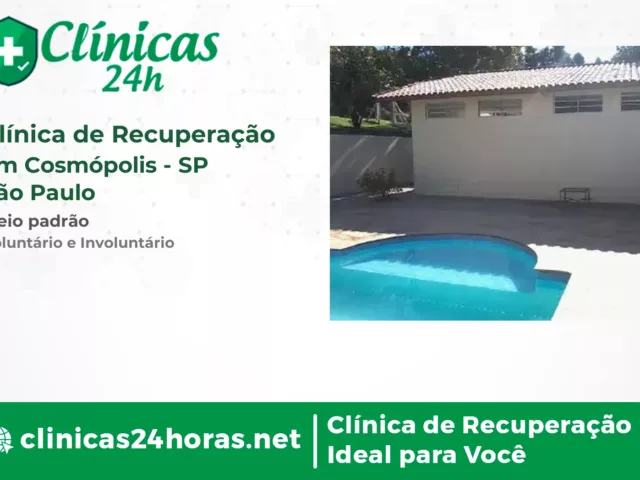 Clínica de Recuperação em Cosmópolis Masculina