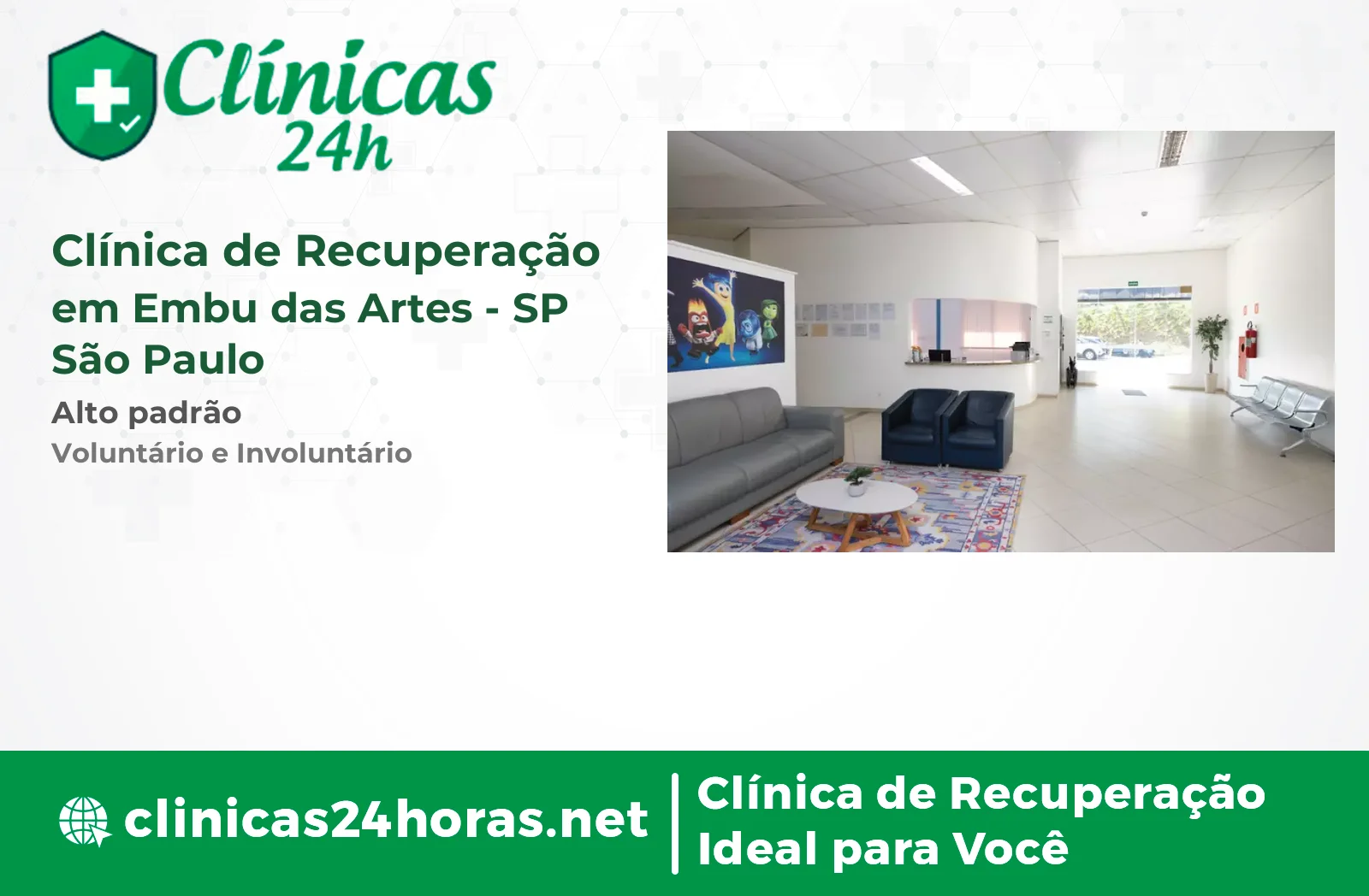Clínica de Recuperação em Embu das Artes Mista 3