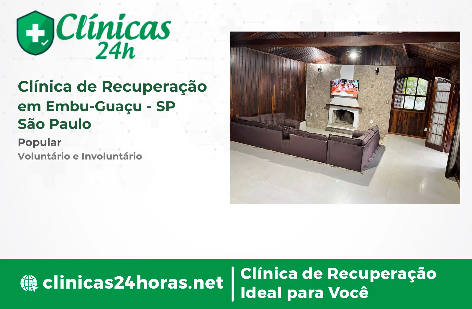 Clínica de Recuperação em Embu-Guaçu Feminina 2