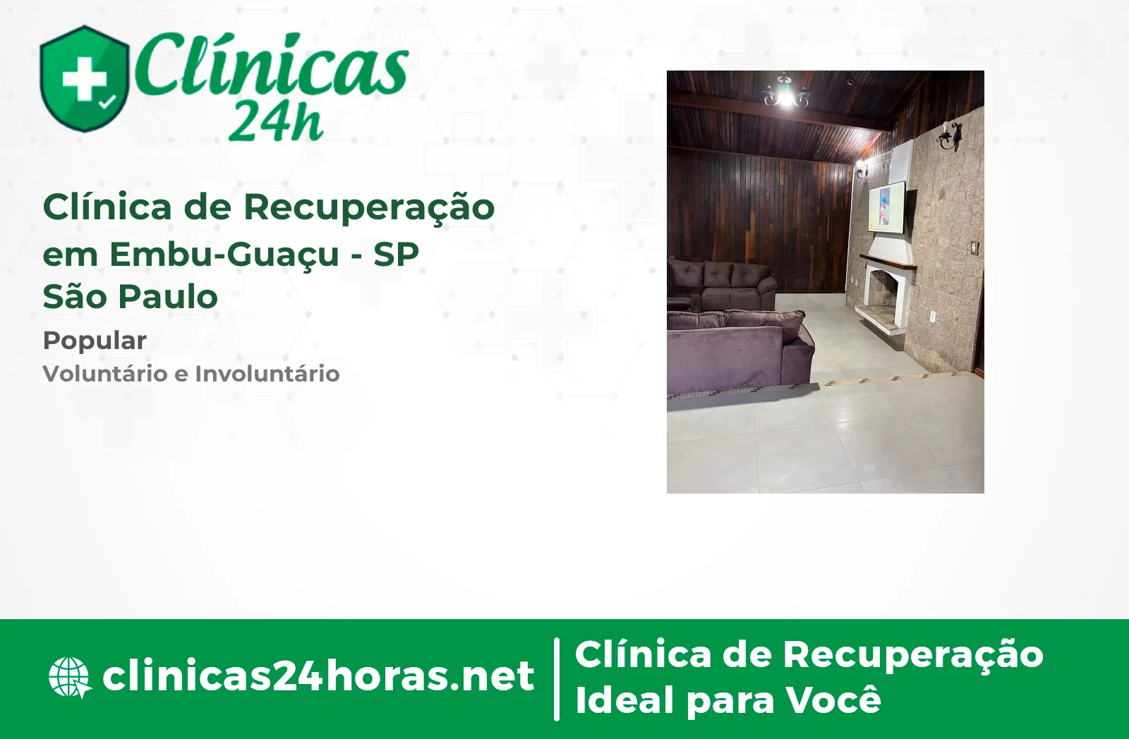 Clínica de Recuperação em Embu-Guaçu Feminina 3