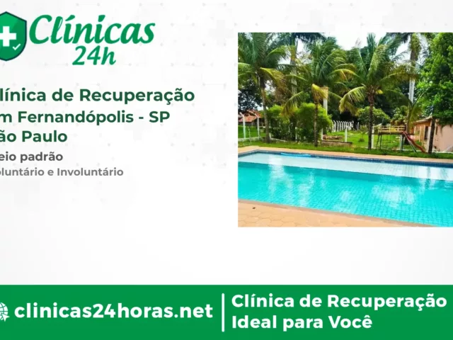 Clínica de Recuperação em Fernandópolis Masculina