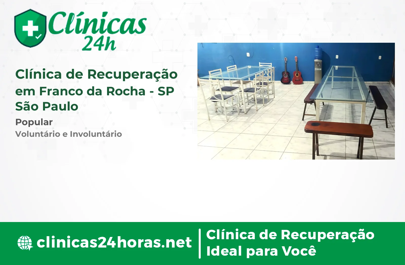 Clínica de Recuperação em Franco da Rocha Masculina 3
