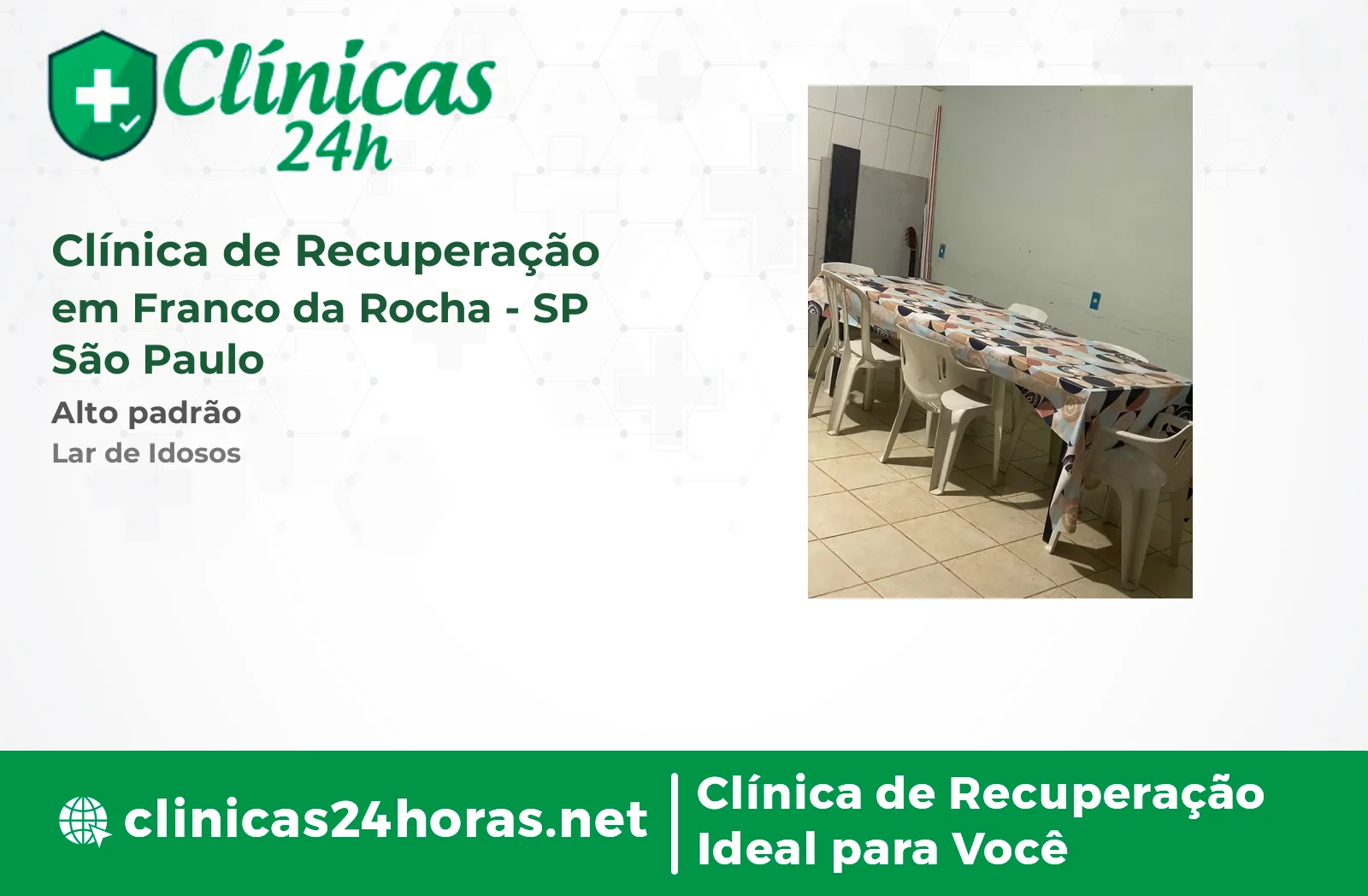 Clínica de Recuperação em Franco da Rocha Mista 3