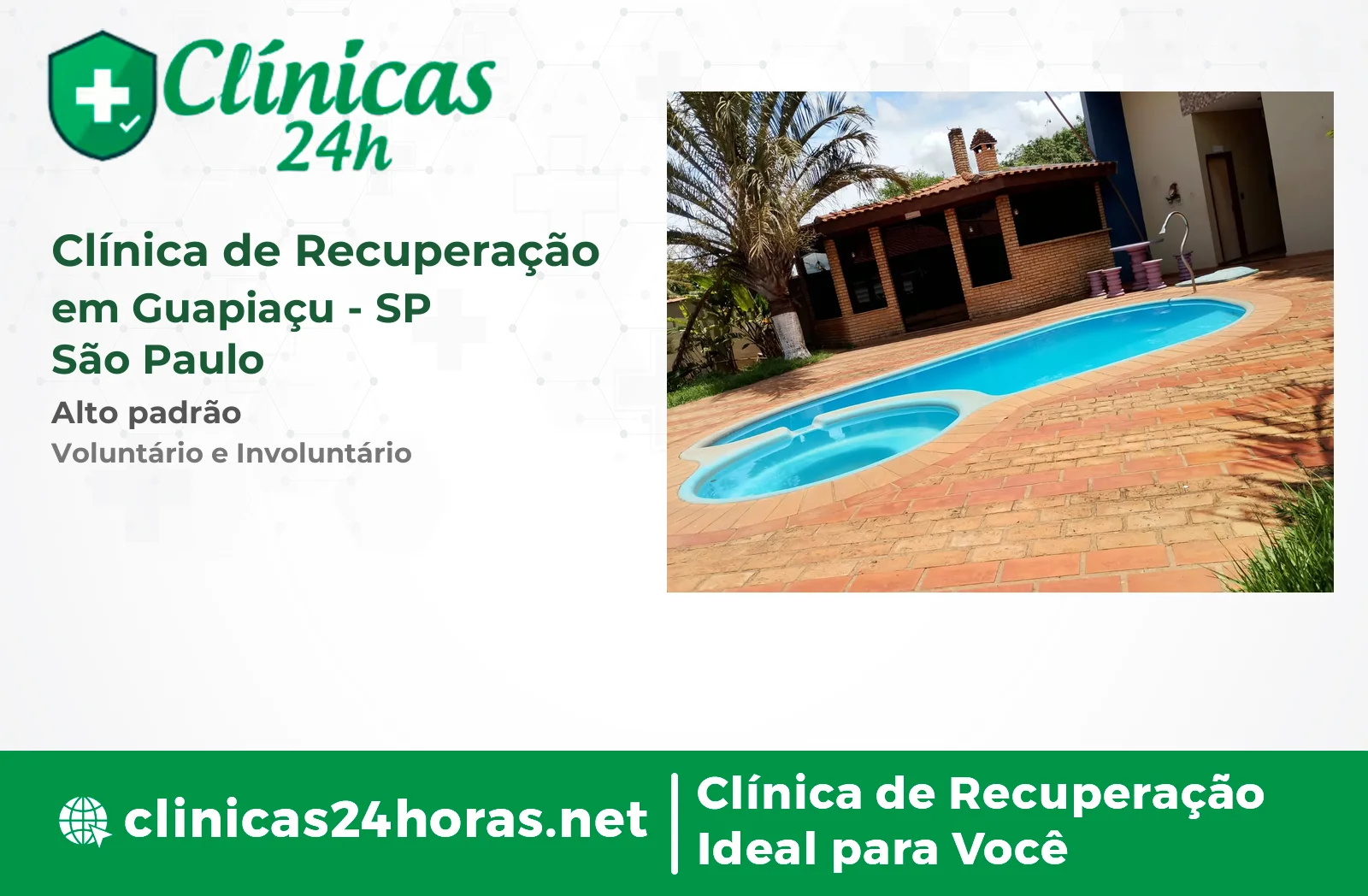 Clínica de Recuperação em Guapiaçu Masculina