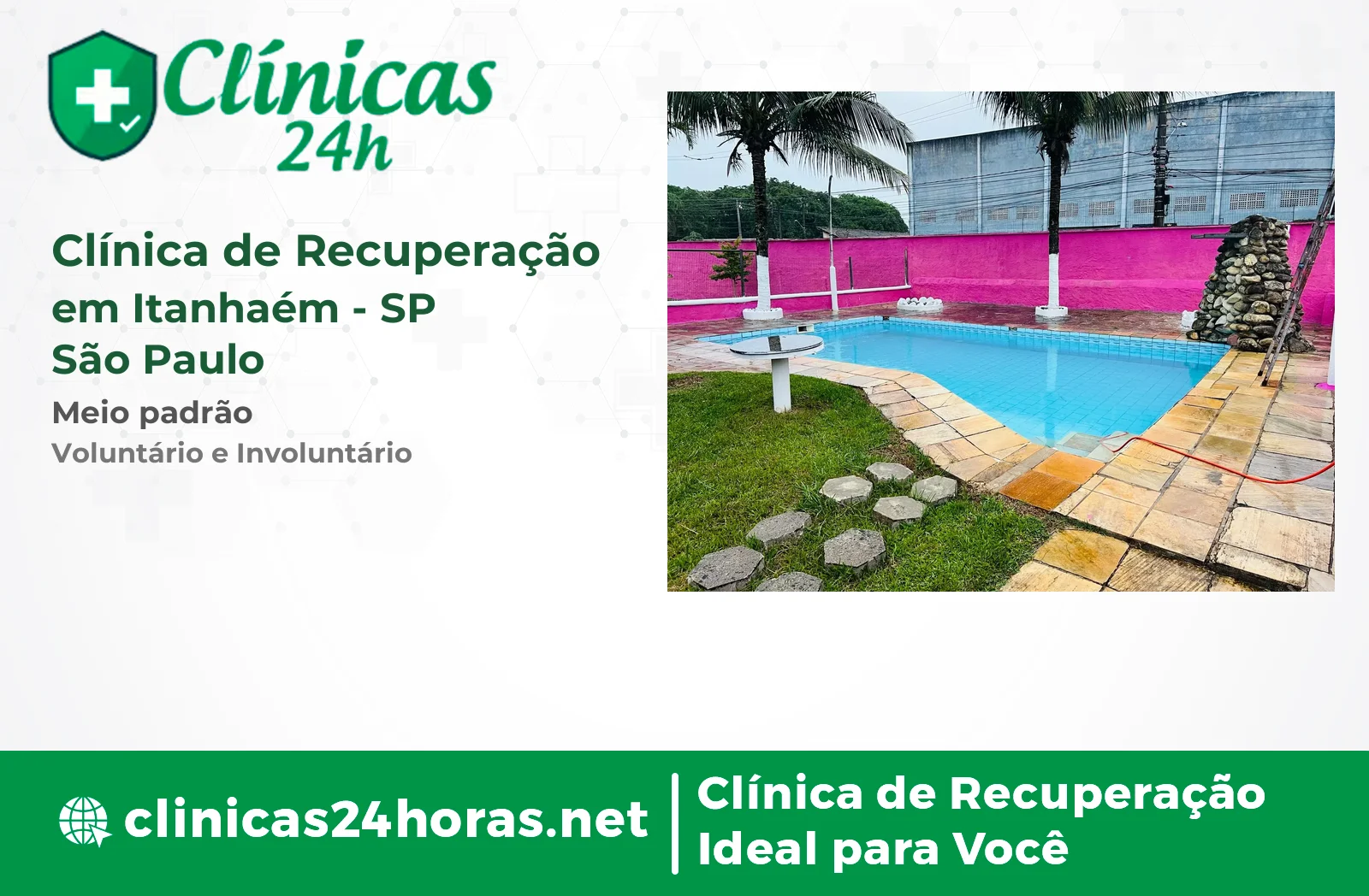 Clínica de Recuperação em Itanhaém Feminina