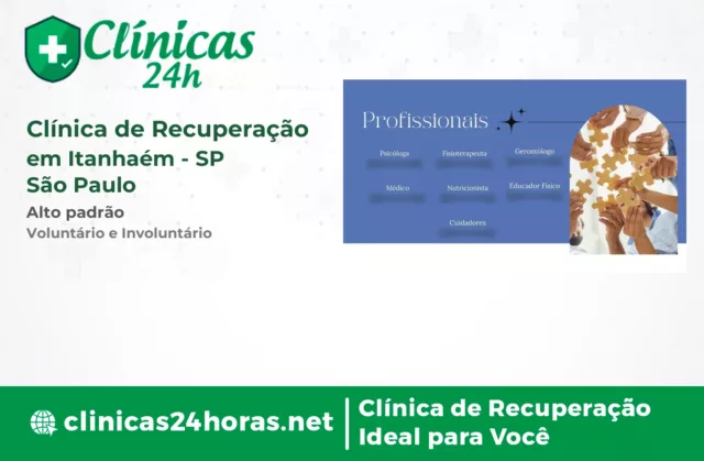 Clínica de Recuperação em Itanhaém Masculina