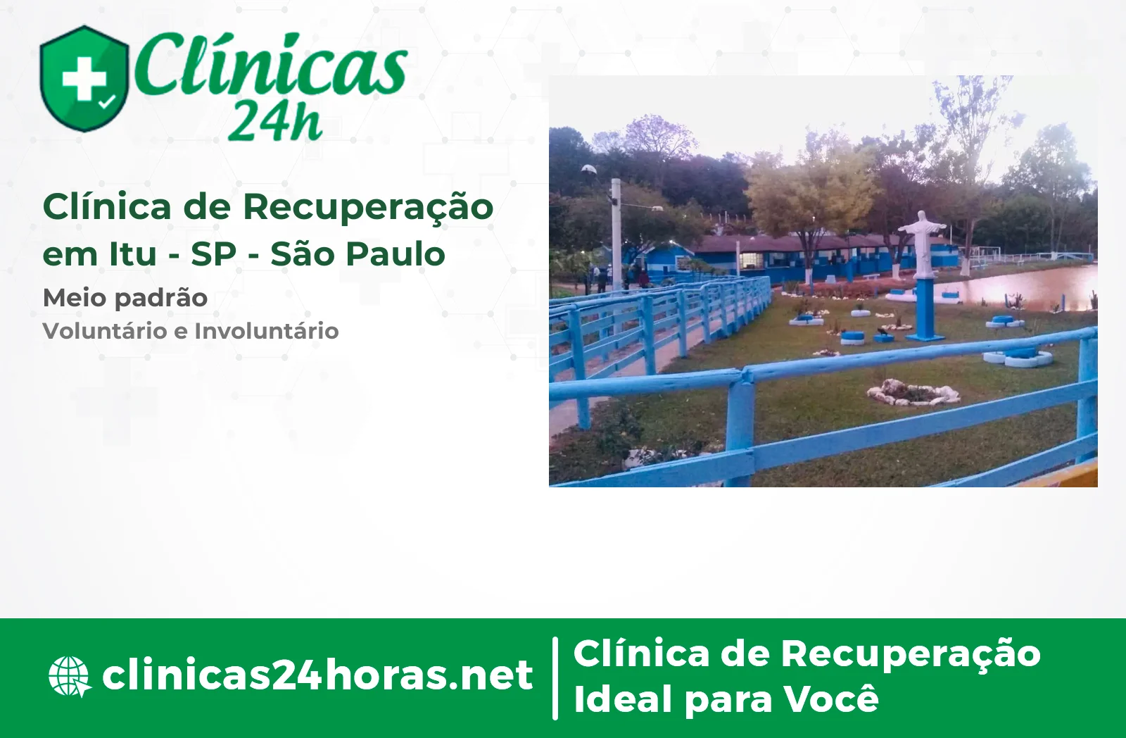 Clínica de Recuperação em Itu Masculina