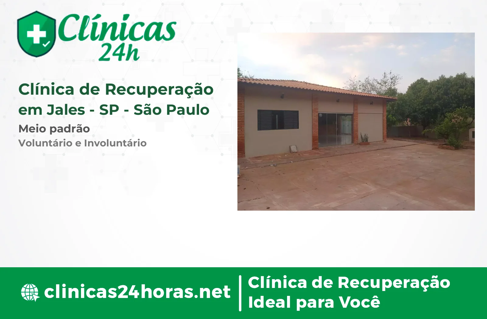 Clínica de Recuperação em Jales Masculina 2