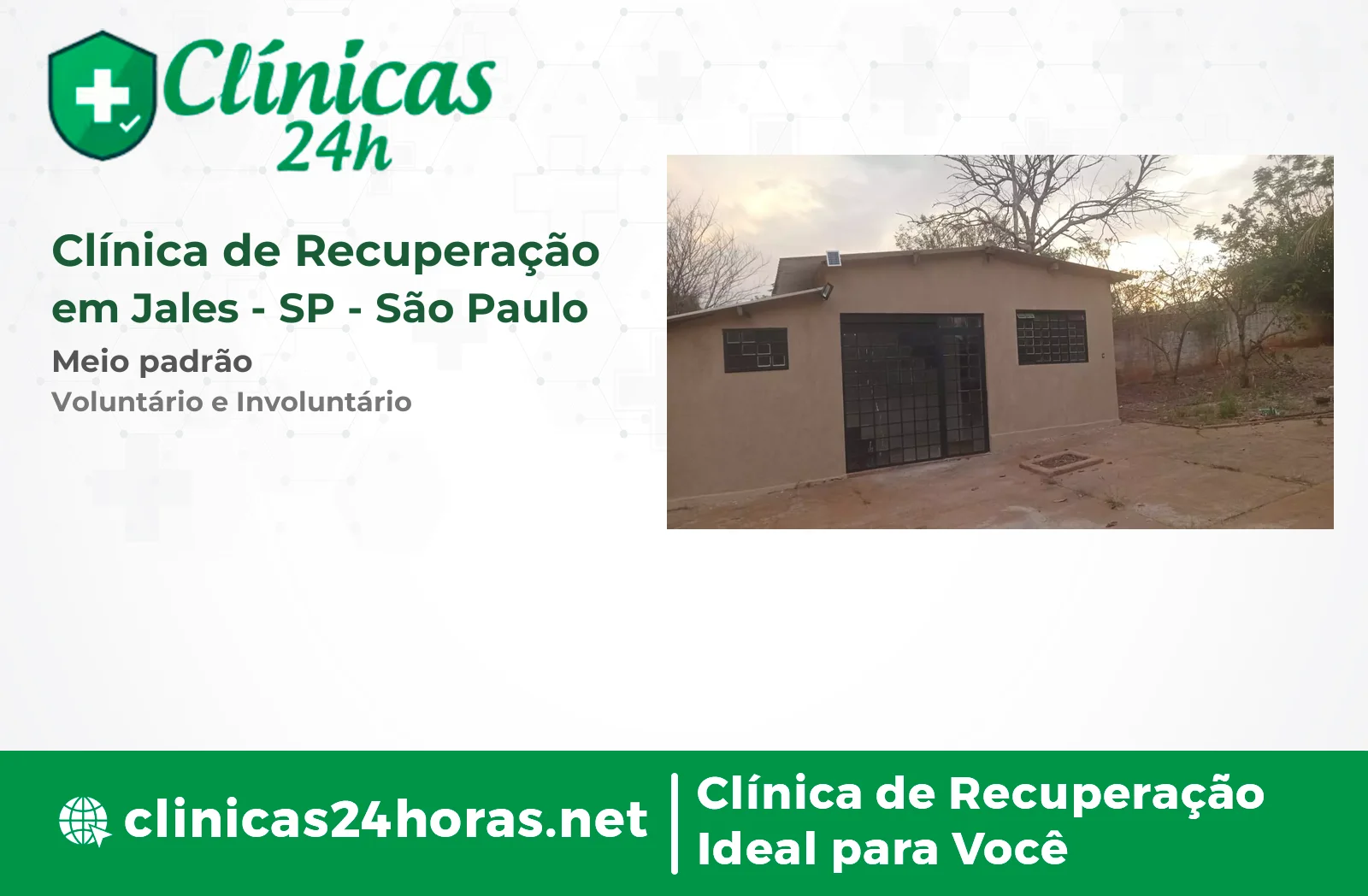 Clínica de Recuperação em Jales Masculina 4