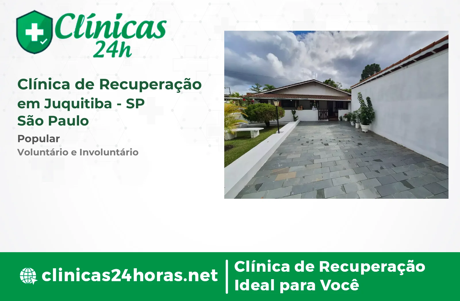 Clínica de Recuperação em Juquitiba Feminina
