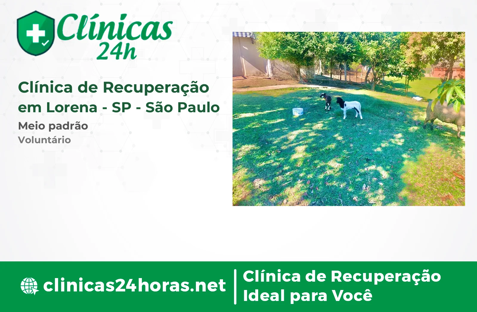 Clínica de Recuperação em Lorena Masculina 4