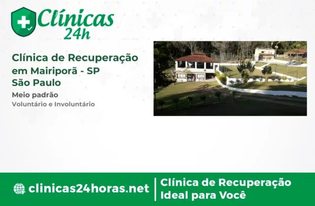 Clínica de Recuperação em Mairiporã Masculina