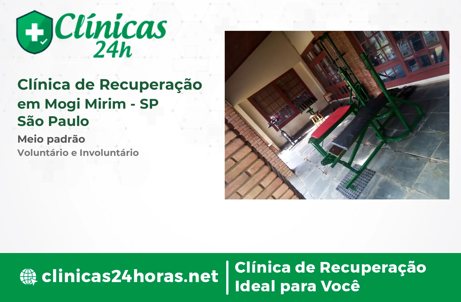 Clínica de Recuperação em Mogi Mirim Masculina