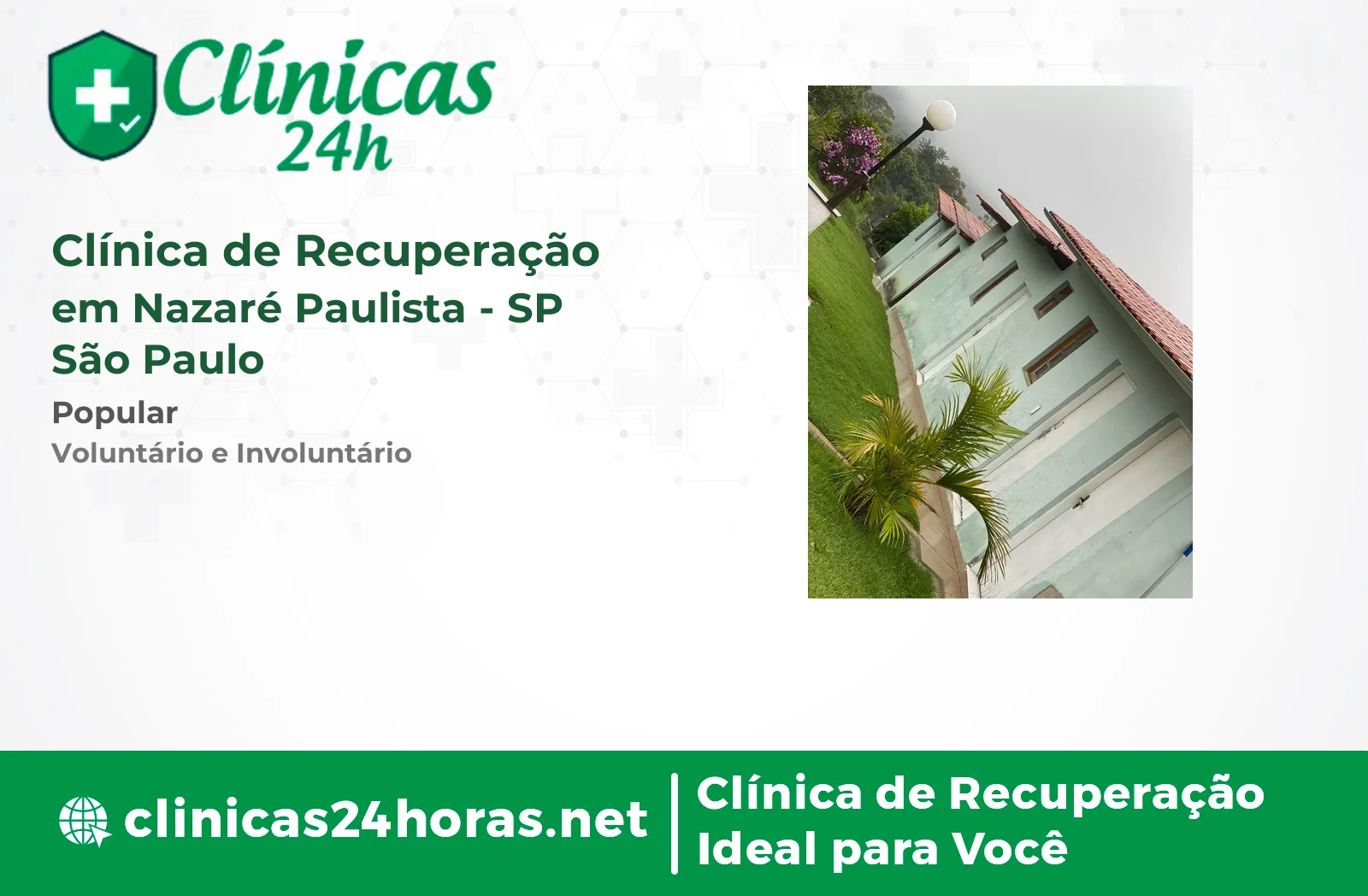 Clínica de Recuperação em Nazaré Paulista Masculina 4