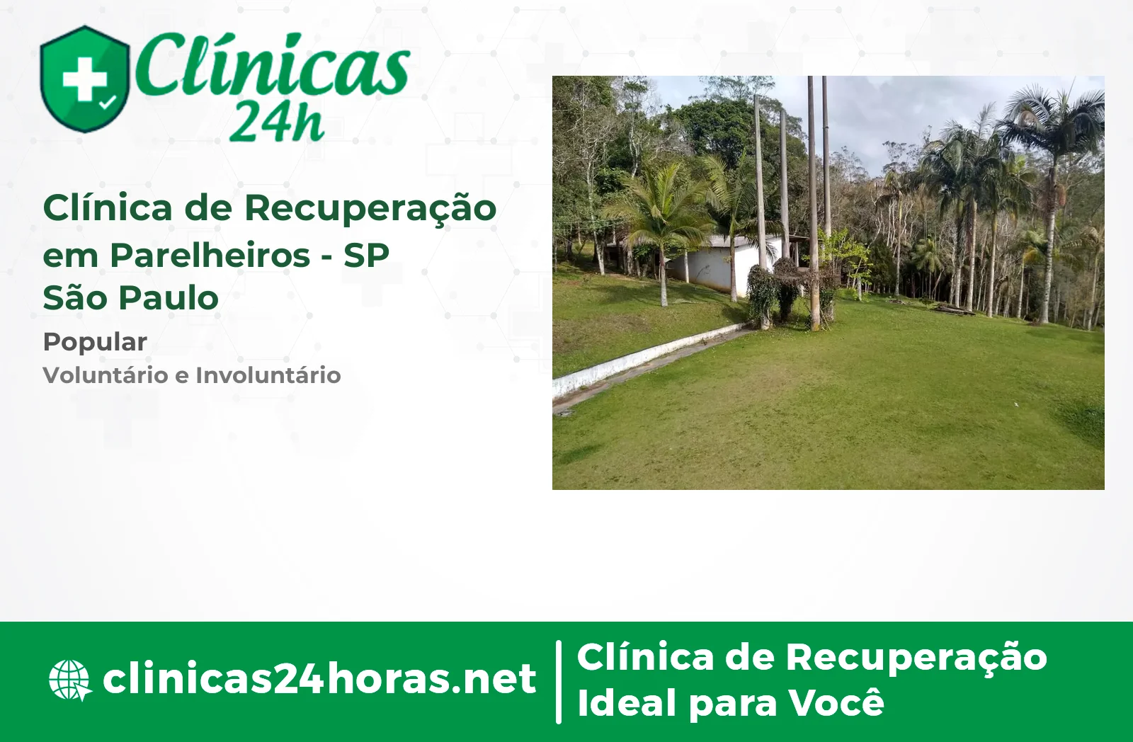 Clínica de Recuperação em Parelheiros Feminina