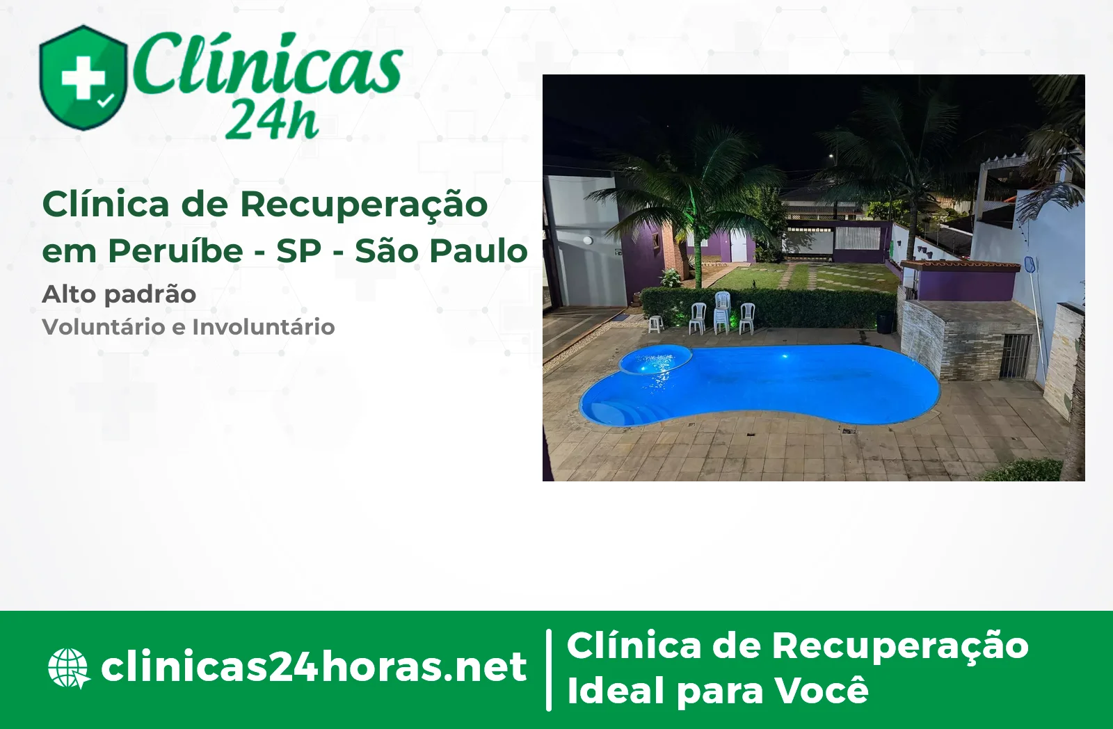 Clínica de Recuperação em Peruíbe Feminina