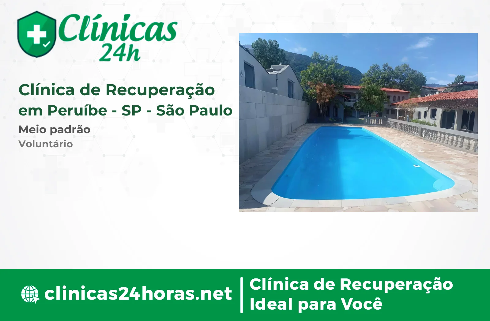 Clínica de Recuperação em Peruíbe Masculina
