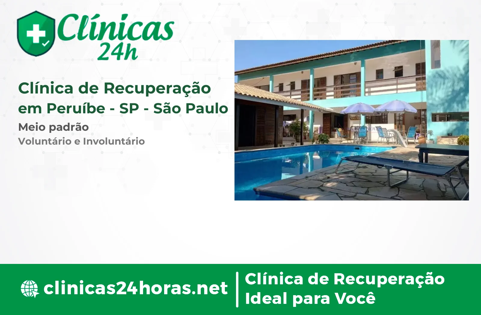 Clínica de Recuperação em Peruíbe Mista