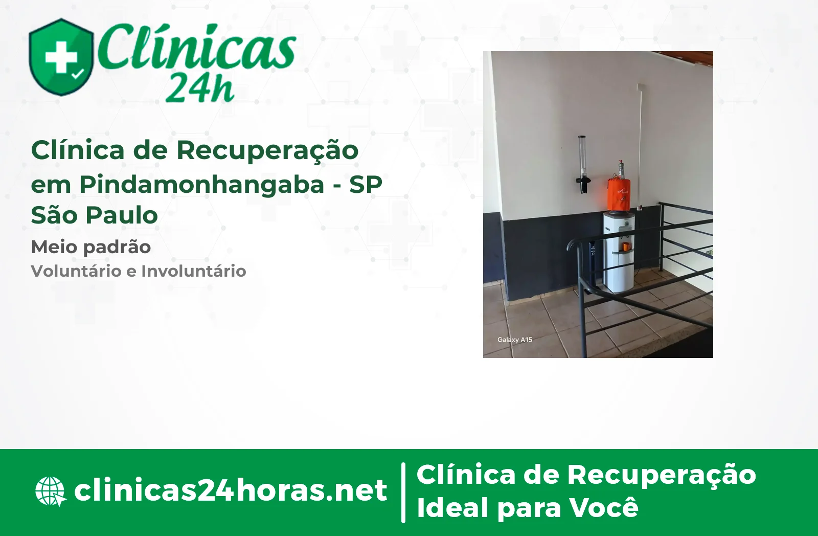 Clínica de Recuperação em Pindamonhangaba Masculina 3