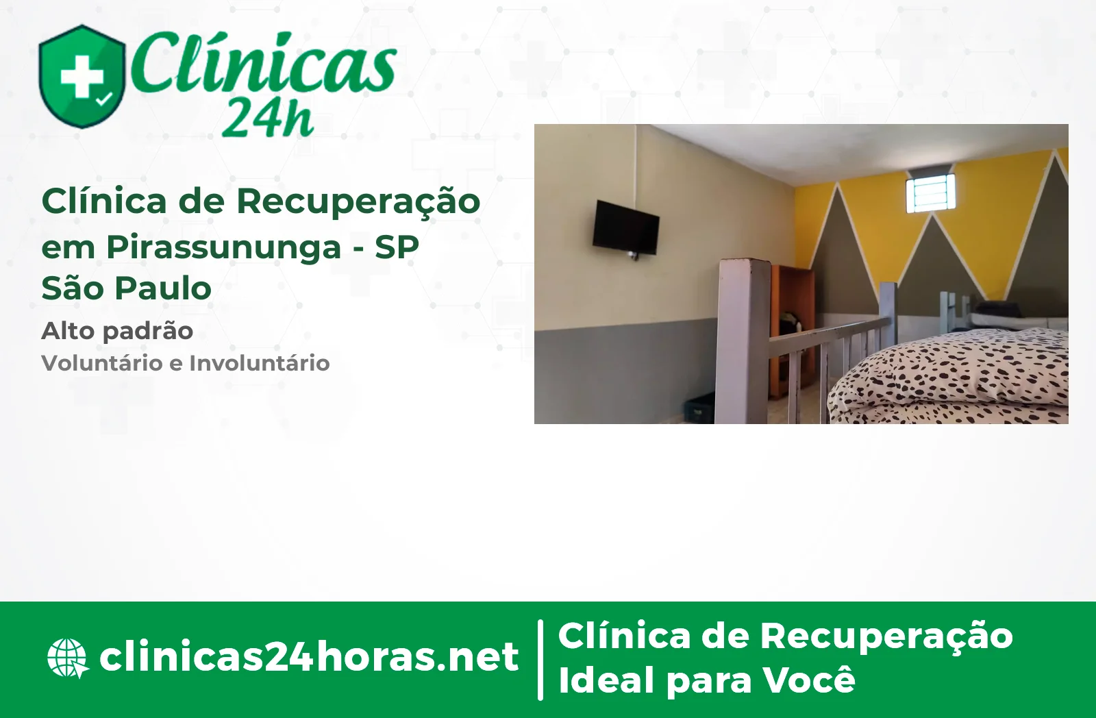 Clínica de Recuperação em Pirassununga Feminina 2