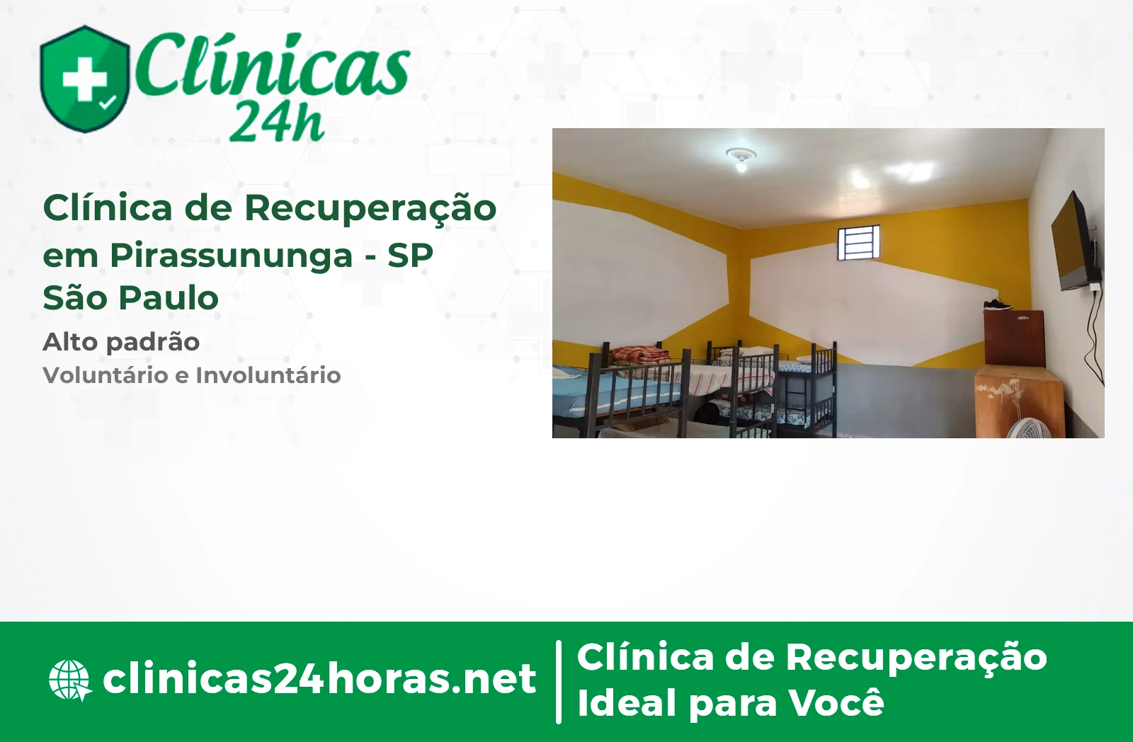 Clínica de Recuperação em Pirassununga Masculina 3