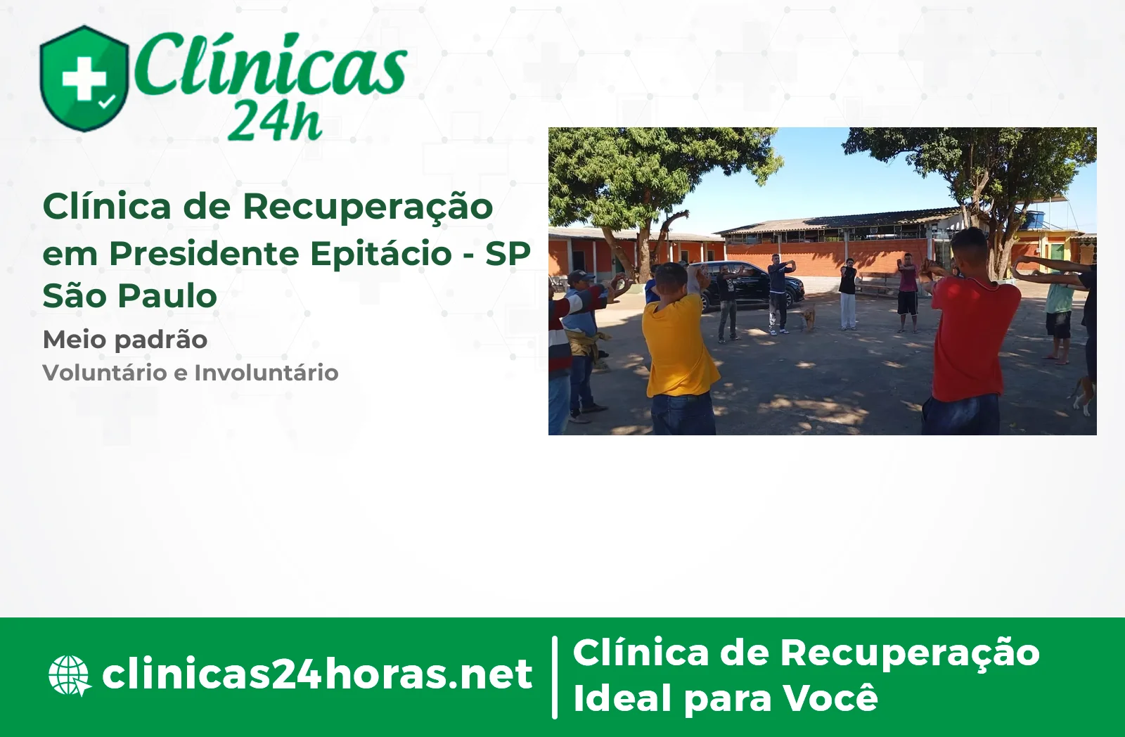 Clínica de Recuperação em Presidente Epitácio Masculina 4