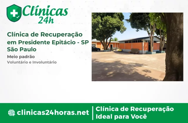 Clínica de Recuperação em Presidente Epitácio Masculina