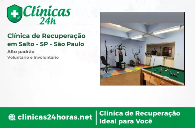 Clínica de Recuperação em Salto Masculina