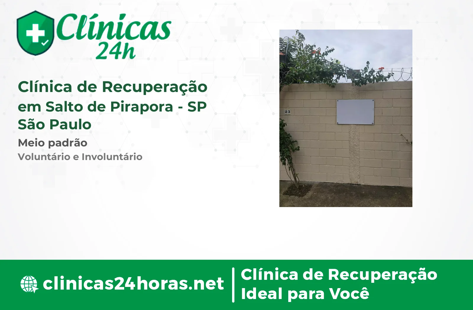 Clínica de Recuperação em Salto de Pirapora Masculina 4