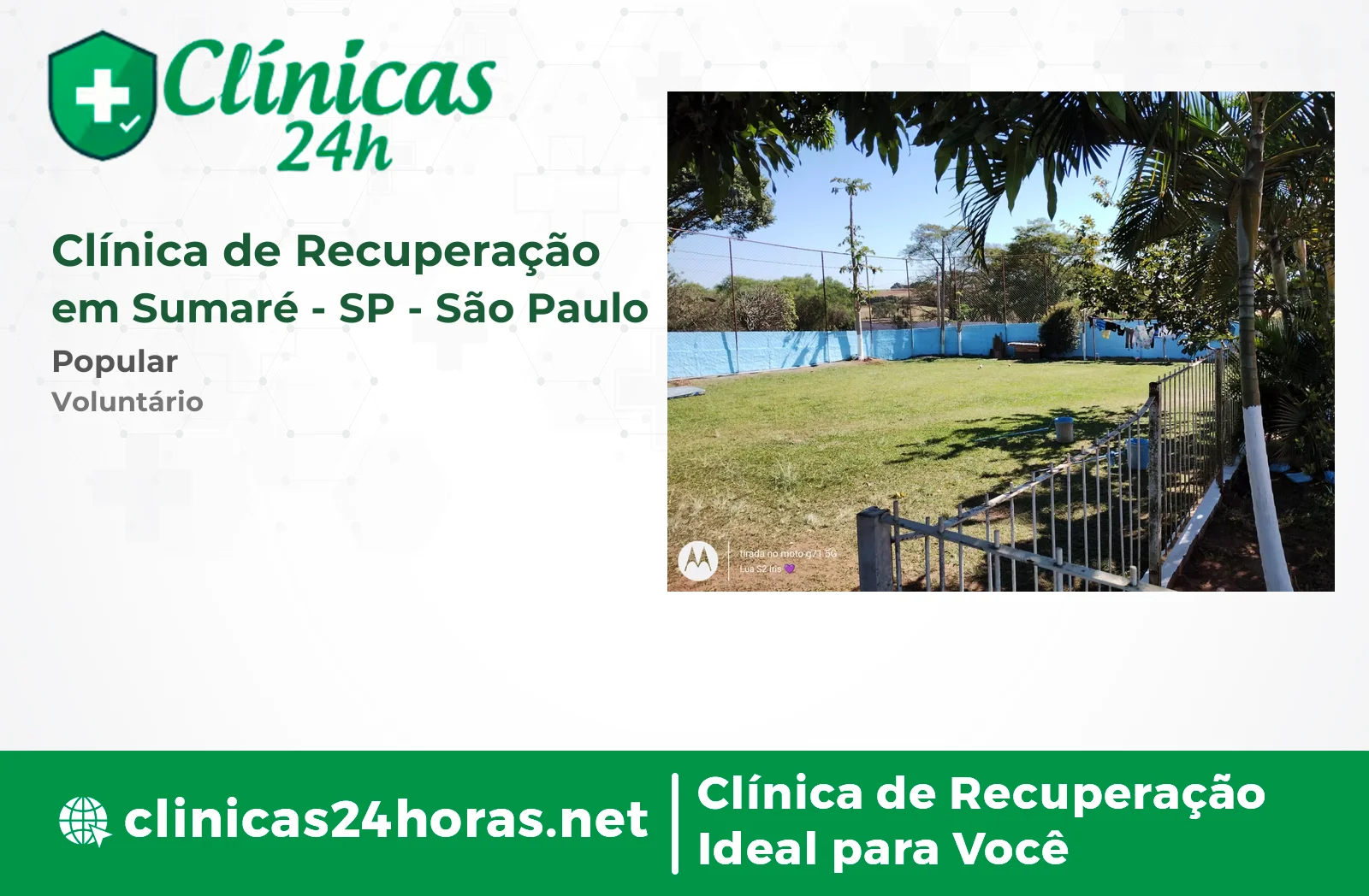 Clínica de Recuperação em Sumaré Masculina 2