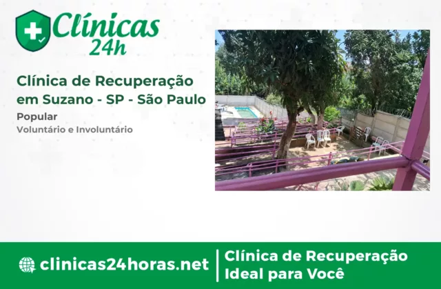 Clínica de Recuperação em Suzano Feminina