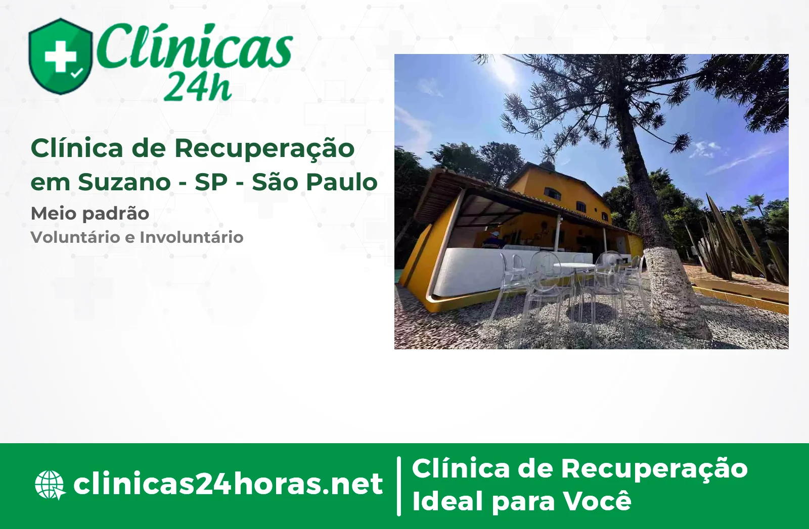 Clínica de Recuperação em Suzano Masculina-23
