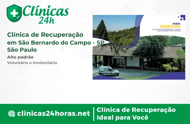 Clínica de Recuperação em São Bernardo do Campo Masculina