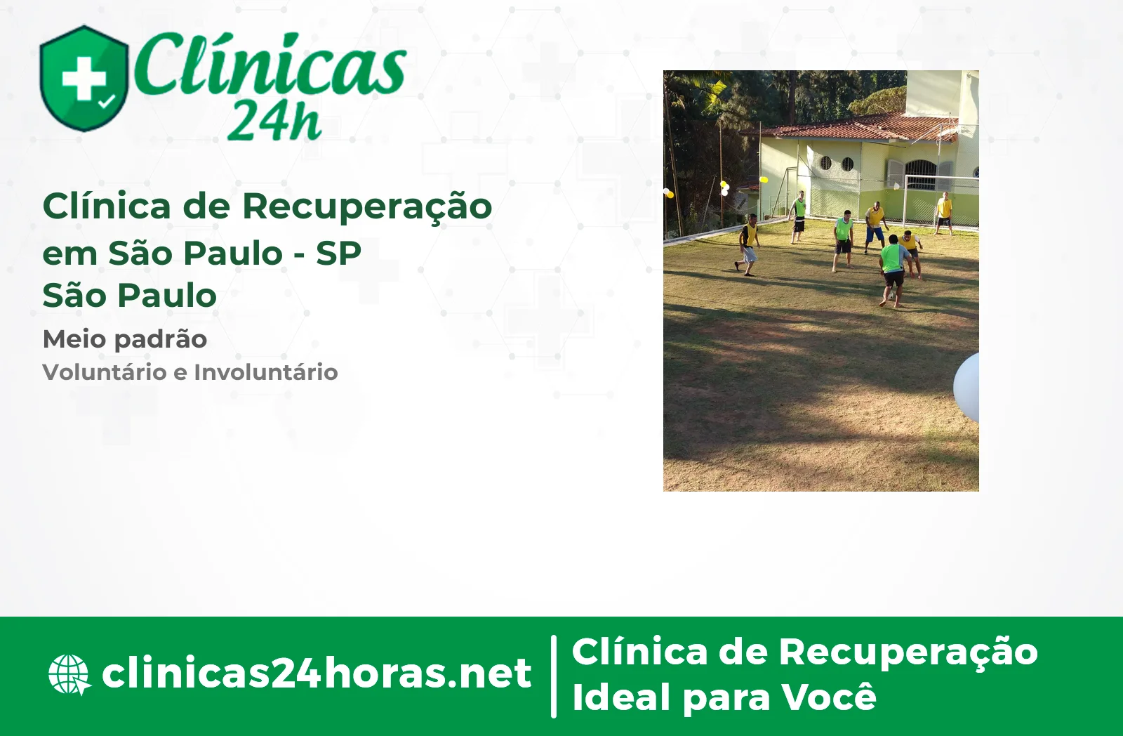 Clínica de Recuperação em São Paulo Masculina 4