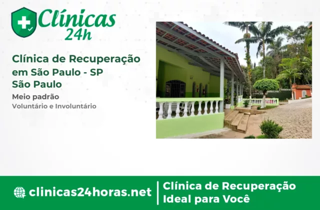 Clínica de Recuperação em São Paulo Masculina