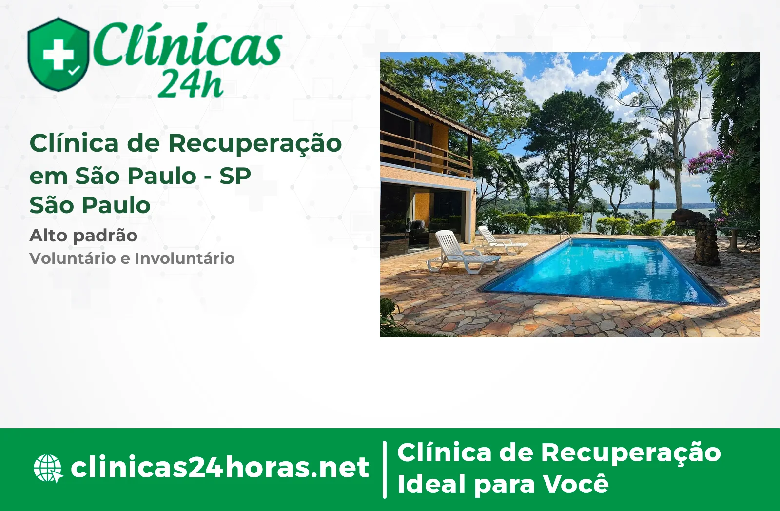 Clínica de Recuperação em São Paulo Mista