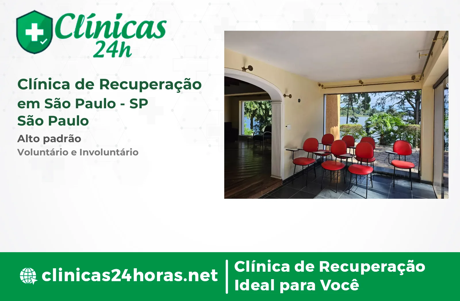 Clínica de Recuperação em São Paulo Mista 3