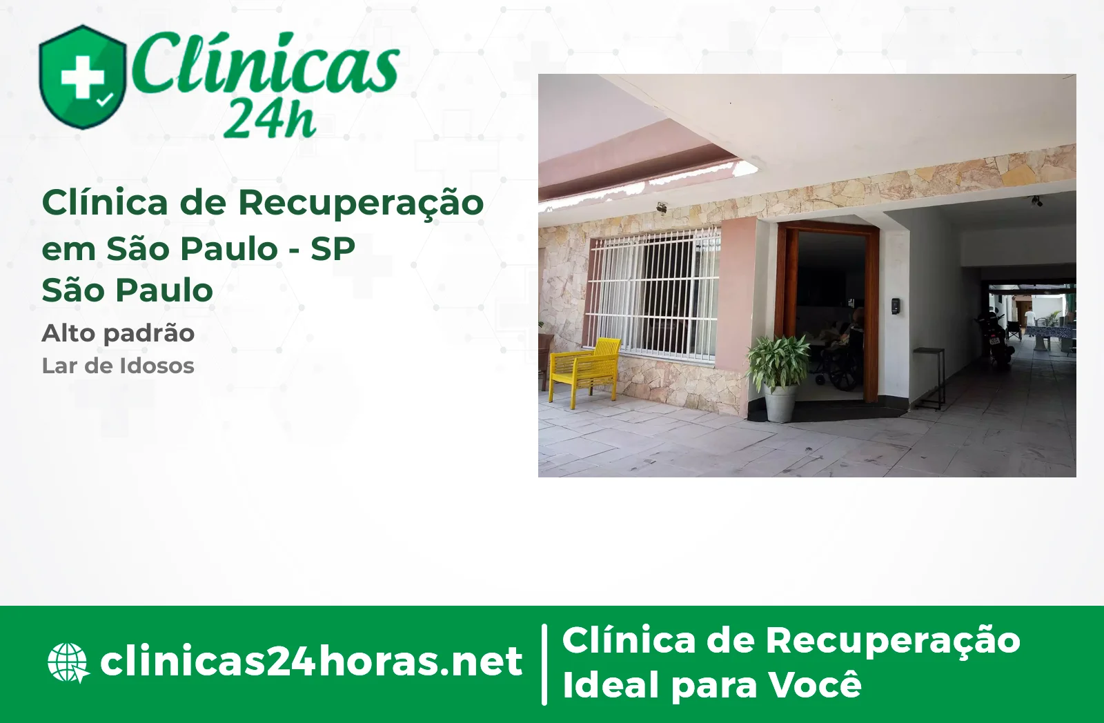 Clínica de Recuperação em São Paulo Mista-8