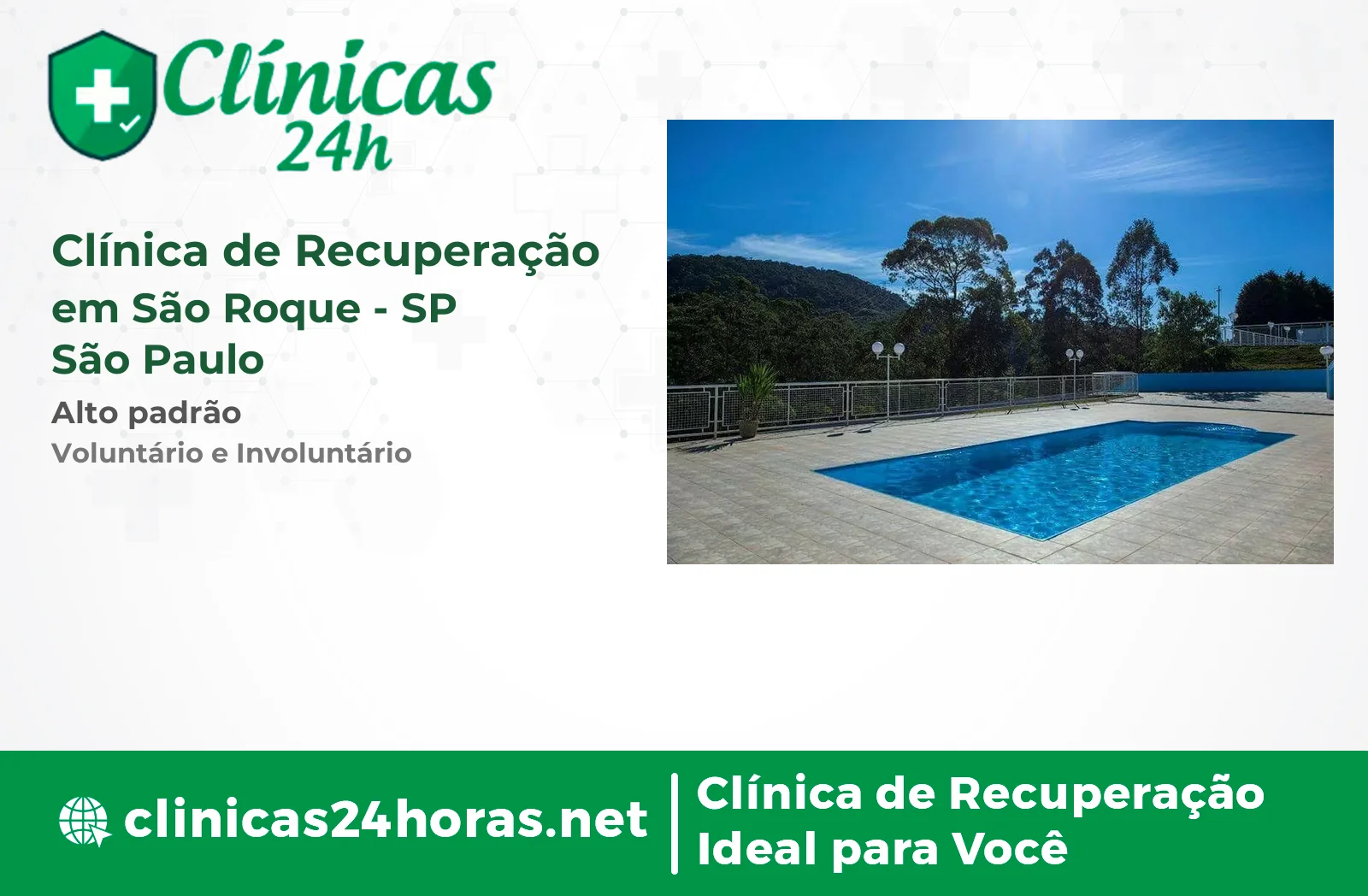Clínica de Recuperação em São Roque Masculina