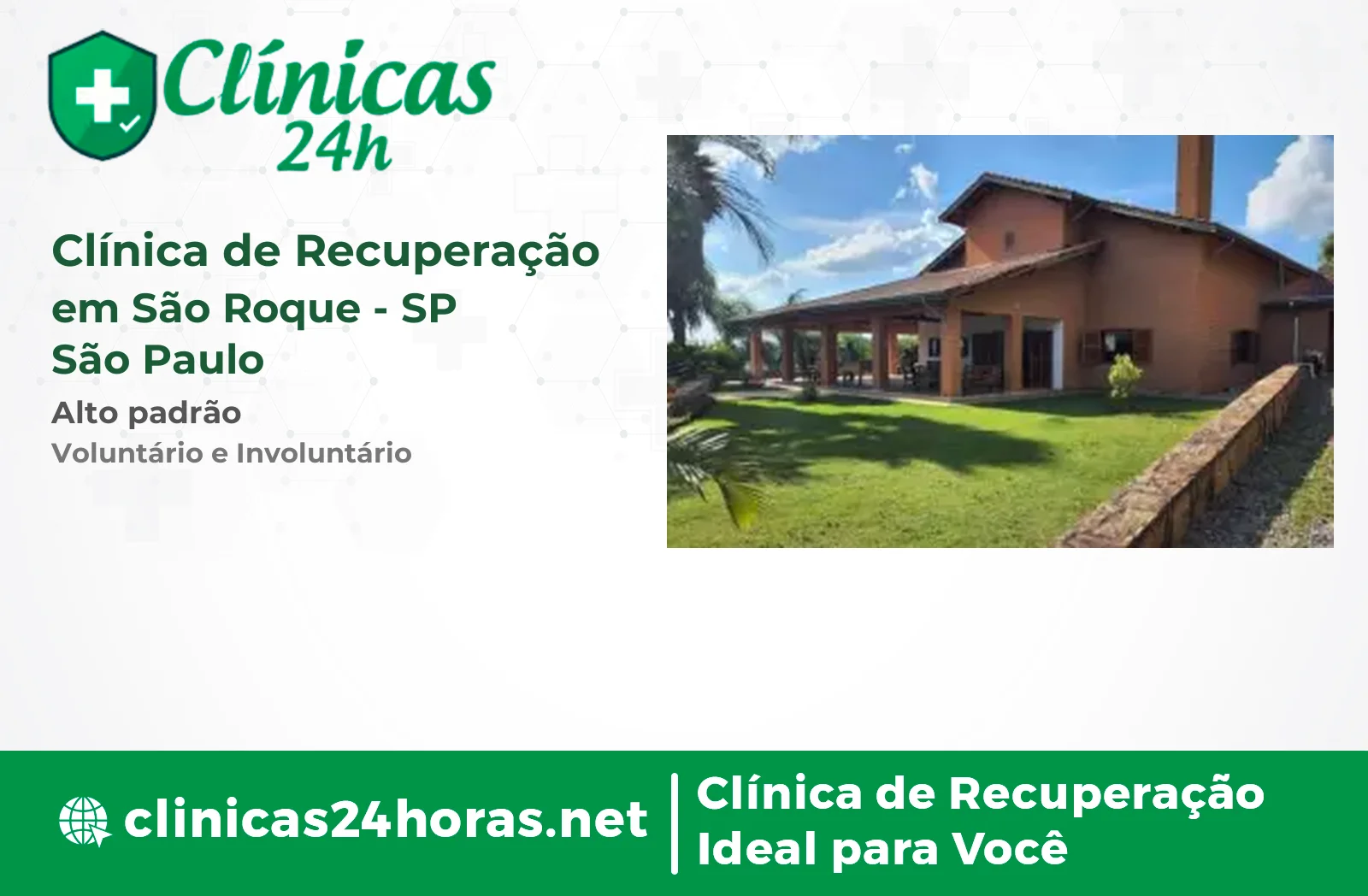 Clínica de Recuperação em São Roque Masculina-4