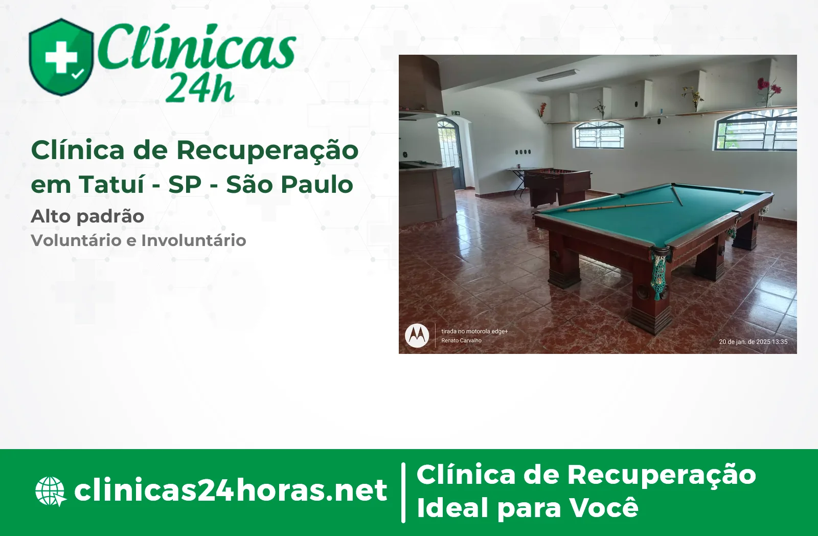 Clínica de Recuperação em Tatuí Feminina 4