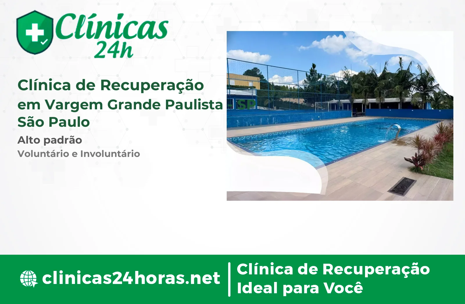 Clínica de Recuperação em Vargem Grande Paulista Masculina