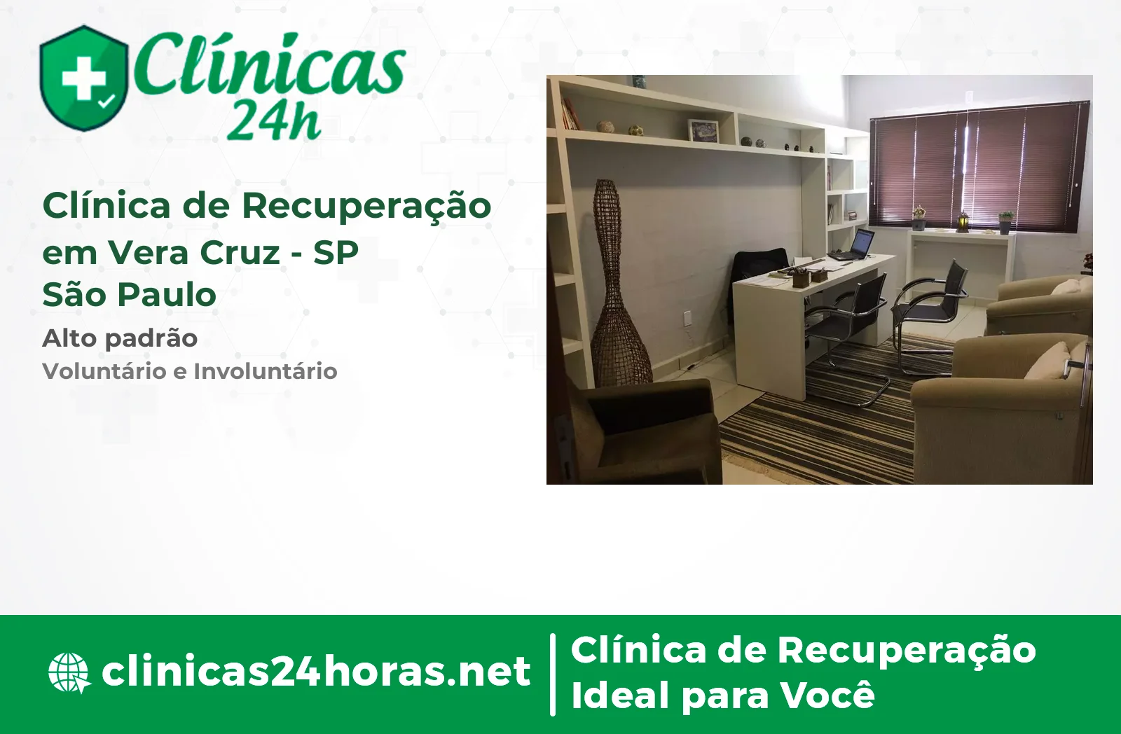 Clínica de Recuperação em Vera Cruz Masculina 4