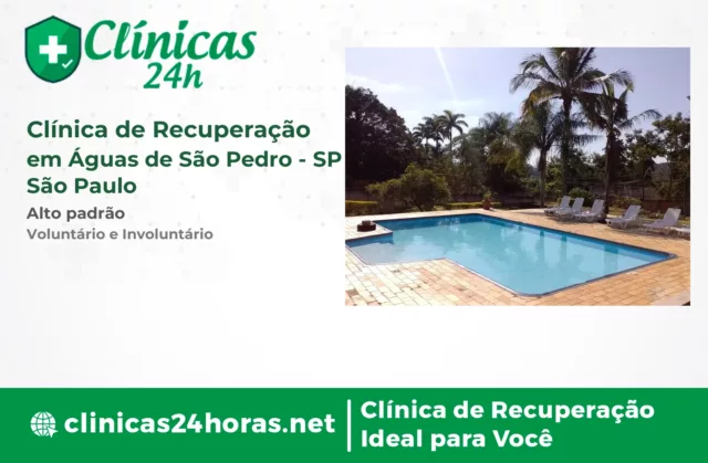 Clínica de Recuperação em Águas de São Pedro Masculina
