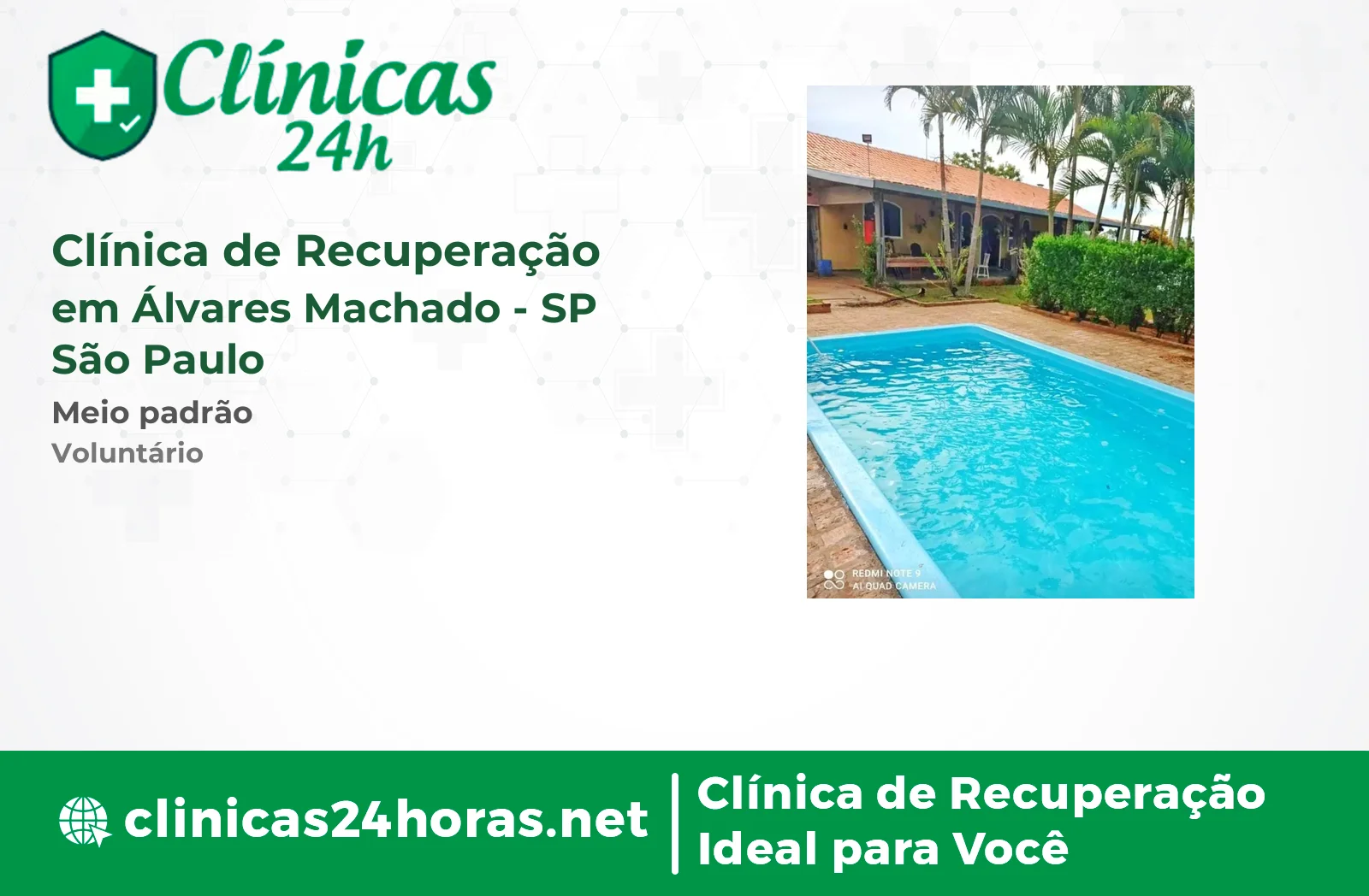 Clínica de Recuperação em Álvares Machado Masculina 4