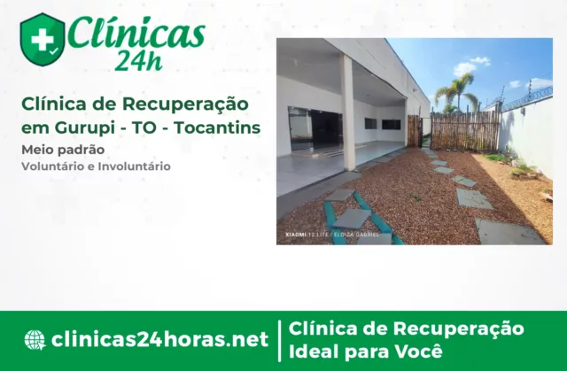 Clínica de Recuperação em Gurupi Masculina